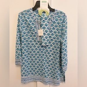 Sigrid Olsen NWT Tunic Print w/ Tags - XL